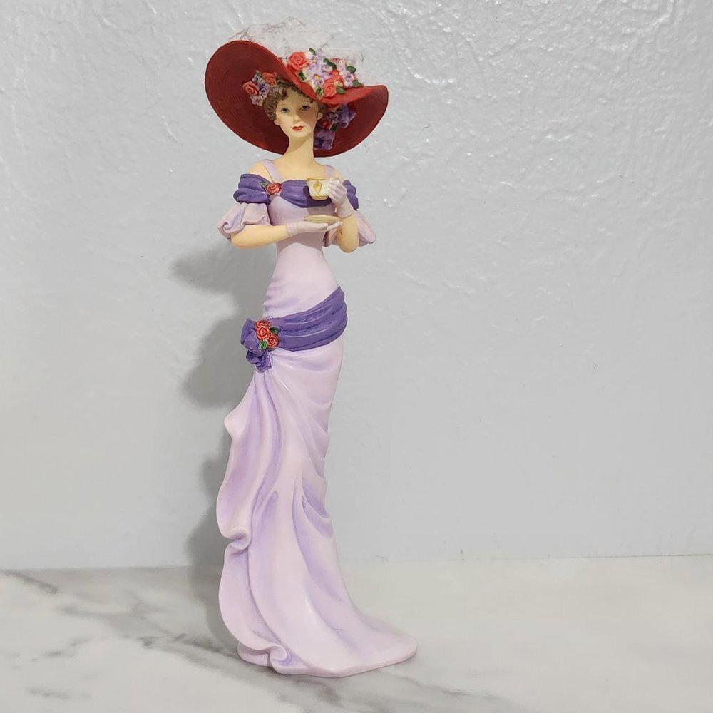 2/$50 Thomas Kinkade Garden Party Figurine 2008 #6272A Hamilton Collection